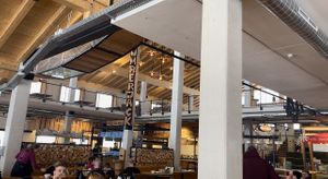 Die Halle  at Lumberjack Bio-Bergrestaurant in Kleinarl