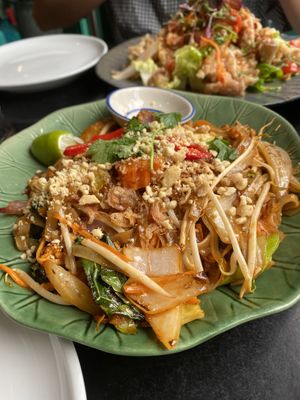 Pad Thai noodles  at Chilli in Hove