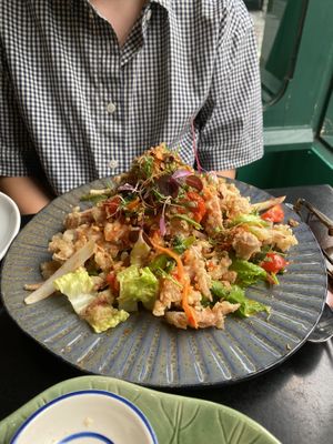 Banana blossom bowl   at Chilli in Hove