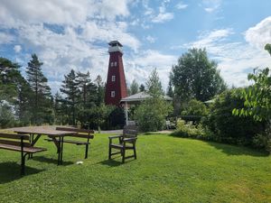 the old outlook tower at Big Hill Lodge in Filipstad