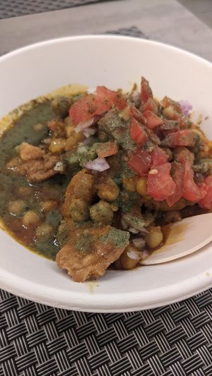 A chickpea dish (I don't actually know what this was on the menu!) But really nice flavour at Just Desi in Lecce
