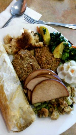 Easter brunch buffet at Good Vibes in Huntington Beach