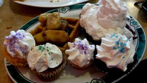 Easter brunch buffet at Good Vibes in Huntington Beach