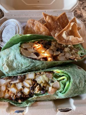 Surf City Burrito  at Good Vibes in Huntington Beach