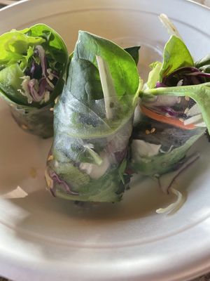 Garden Rolls at Good Vibes in Huntington Beach