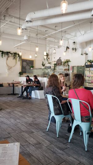 Cute place that packs out. at Good Vibes in Huntington Beach