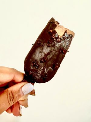 Vegan salted peanut butter ice cream. Yum!!   at The Brooklyn Creamery - Cross Rd in Bangalore