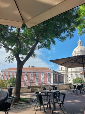 view at Clara Clara Café - Kiosk in Lisbon