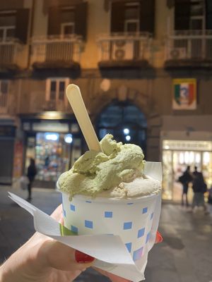   at Cento Gelato Artigianale Italiano in Naples