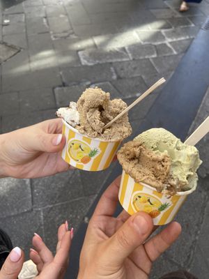   at Cento Gelato Artigianale Italiano in Naples