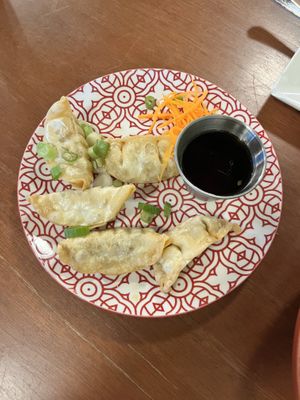 Vegetable gyoza   at Thai Food Connection in Manchester