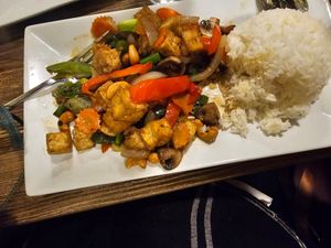 Cashew nut w Tofu at Thai Food Connection in Manchester