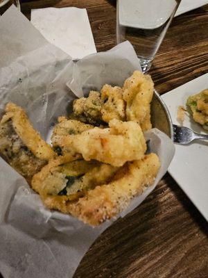 Vegetable tempura at Thai Food Connection in Manchester