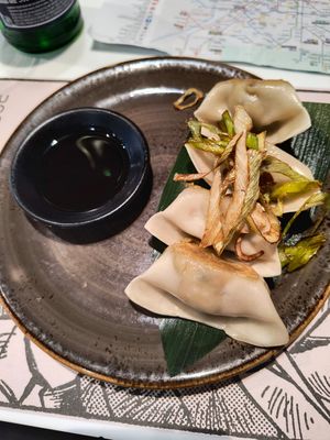 Vegetable Gyoza at UDON - Arenas in Barcelona