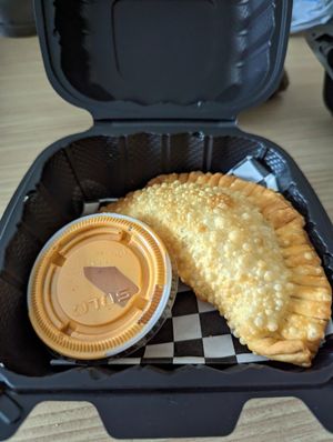 Empanada at Planta Rebelde in Houston