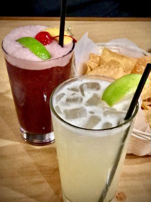 Sangria and margarita! at Machaca in Gloucester