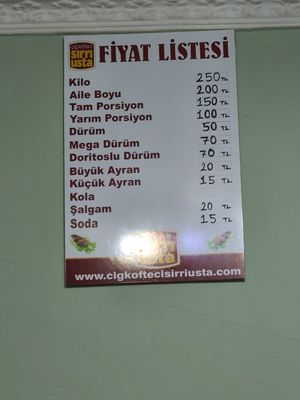  at Çiğköfteci Sırrı Usta in Istanbul