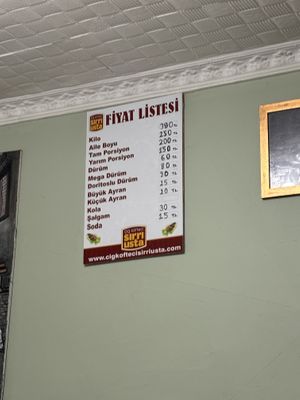   at Çiğköfteci Sırrı Usta in Istanbul