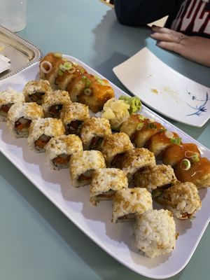 Veg head (left), Daddio (middle) and Nagiati  at Keep It Rollin in Rochester