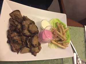 Grill platter  at Barca in Bucharest