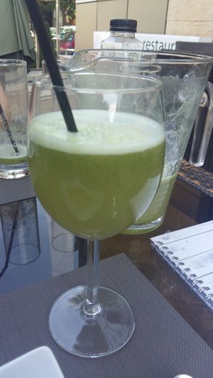 Lemonade at Barca in Bucharest