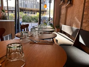 Cosy vibe  at Adam et Eve Cafe - Restaurant Végétarien in Paris