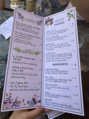 Menu June 2025  at Rivarno Café in Florence