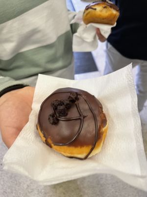 Donut de chocolate   at Krispy Kreme in North West London