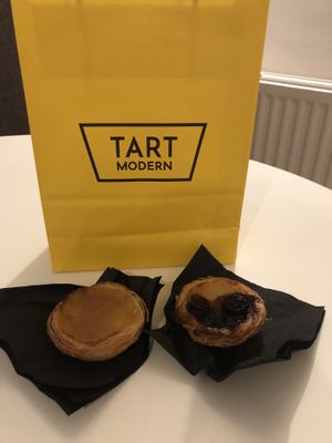 Vegan Original w/ Cinnamon & Vegan Cherry #Veganuary at Tart Modern in North West London