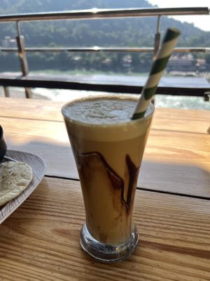 Iced mocha   at Tat Cafe in Rishikesh