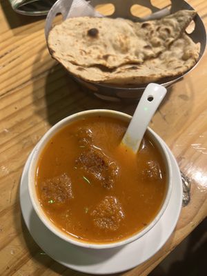 Soup   at Tat Cafe in Rishikesh