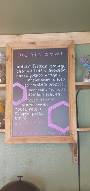 Picnic bowl Menu at Active Wellness Cafe in Manchester
