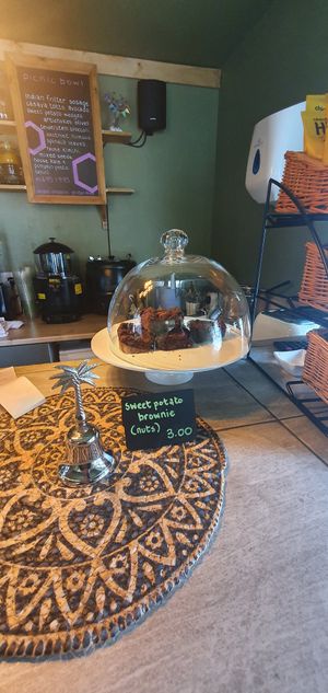 Brownies at Active Wellness Cafe in Manchester