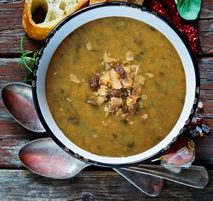 gluten free vegan and organic spiced lentil dhal at Active Wellness Cafe in Manchester