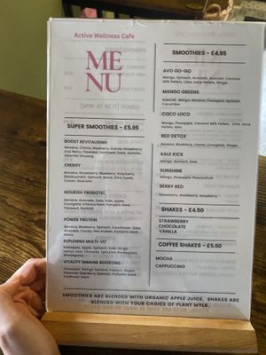 Drink  at Active Wellness Cafe in Manchester