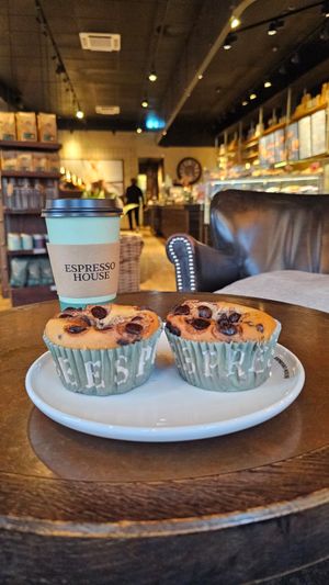 Muffins at Espresso House - Kongens Nytorv in Copenhagen