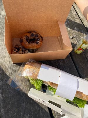 pastry at Espresso House - Kongens Nytorv in Copenhagen