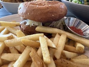 Chicken sandwich   at Rad Radish in San Francisco