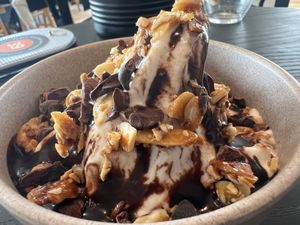 Vanilla oak ice cream   at Rad Radish in San Francisco