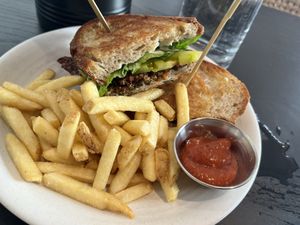 B.L.A.T.- was a bit light on all the ingredients. Could use more mayo and flavor  at Rad Radish in San Francisco