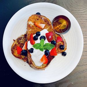 Vegan breakfast now offered M-F 9-12. The French toast is fabulous!  at Rad Radish in San Francisco