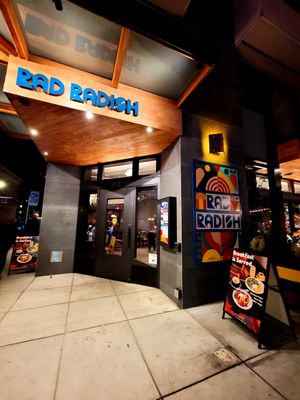 Rad radish outside at Rad Radish in San Francisco