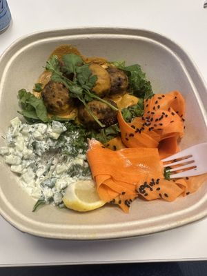 Neatball Masala to go  at Rad Radish in San Francisco