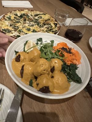 Neatball masala  at Rad Radish in San Francisco