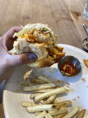 Digging In - Spicy and Delicious 😋 Very Fillingg  at Rad Radish in San Francisco