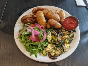 Just Egg Scramble at Rad Radish in San Francisco