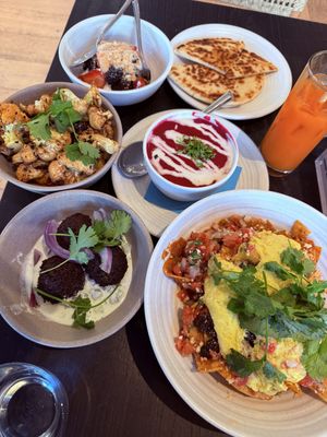 all the amazing food. borscht was also on pointt  at Rad Radish in San Francisco