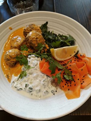 Neatball masala at Rad Radish in San Francisco