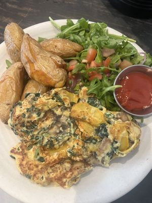 Breakfast scramble  #Veganuary at Rad Radish in San Francisco