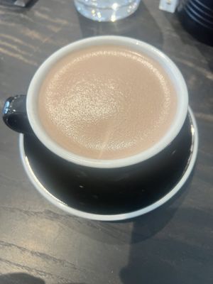 Hot coco  #Veganuary at Rad Radish in San Francisco